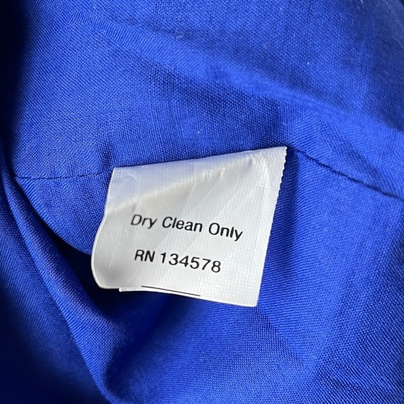 Vineyard Vines Starfish Shift Dress Blue Sz 4 Dot‎ Cotton Silk Pink Turquoise - Picture 6 of 11